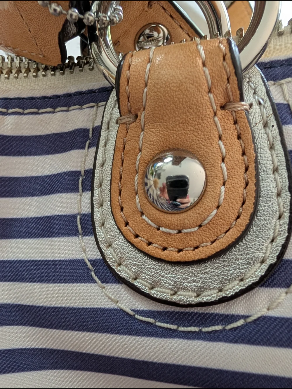 Coach New York Hamptons Weekend Patchwork Tote Bag (M1126-19618)
